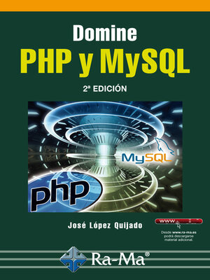 cover image of Domine PHP y MySQL (2ª edición)